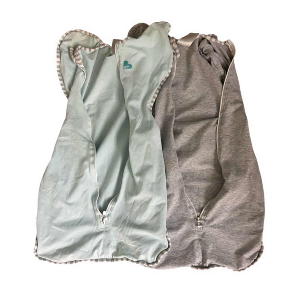 Size M 4 - Love To Dream Swaddles Zipper Sleep Zip Sack Pod Bundle 13-19 lbs Med - Picture 3 of 12